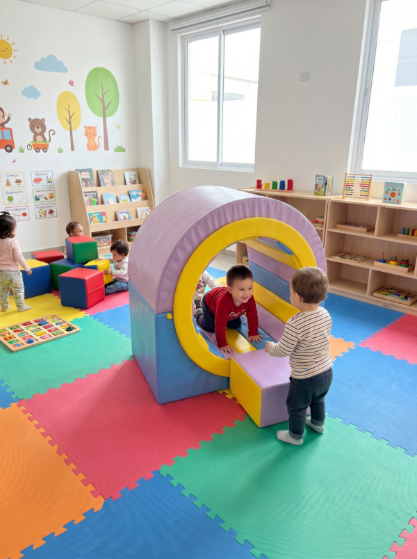 Kapalı çocuk oyun alanı Hamster Wheel